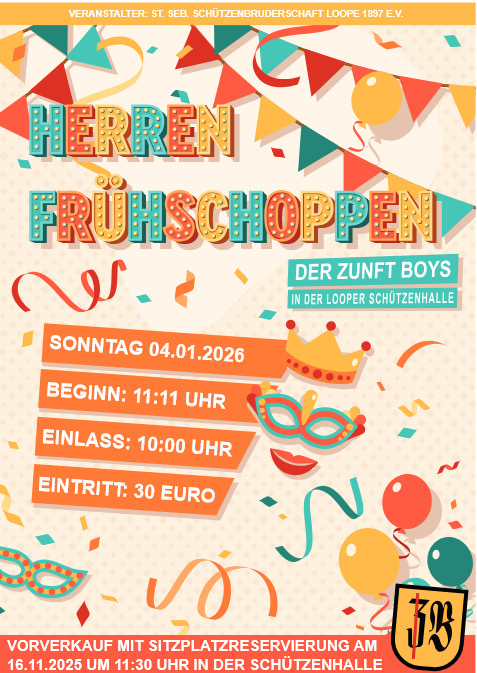 Herrenfrühschoppen 2025